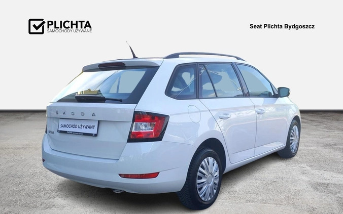 Skoda Fabia cena 49900 przebieg: 112941, rok produkcji 2021 z Bydgoszcz małe 172